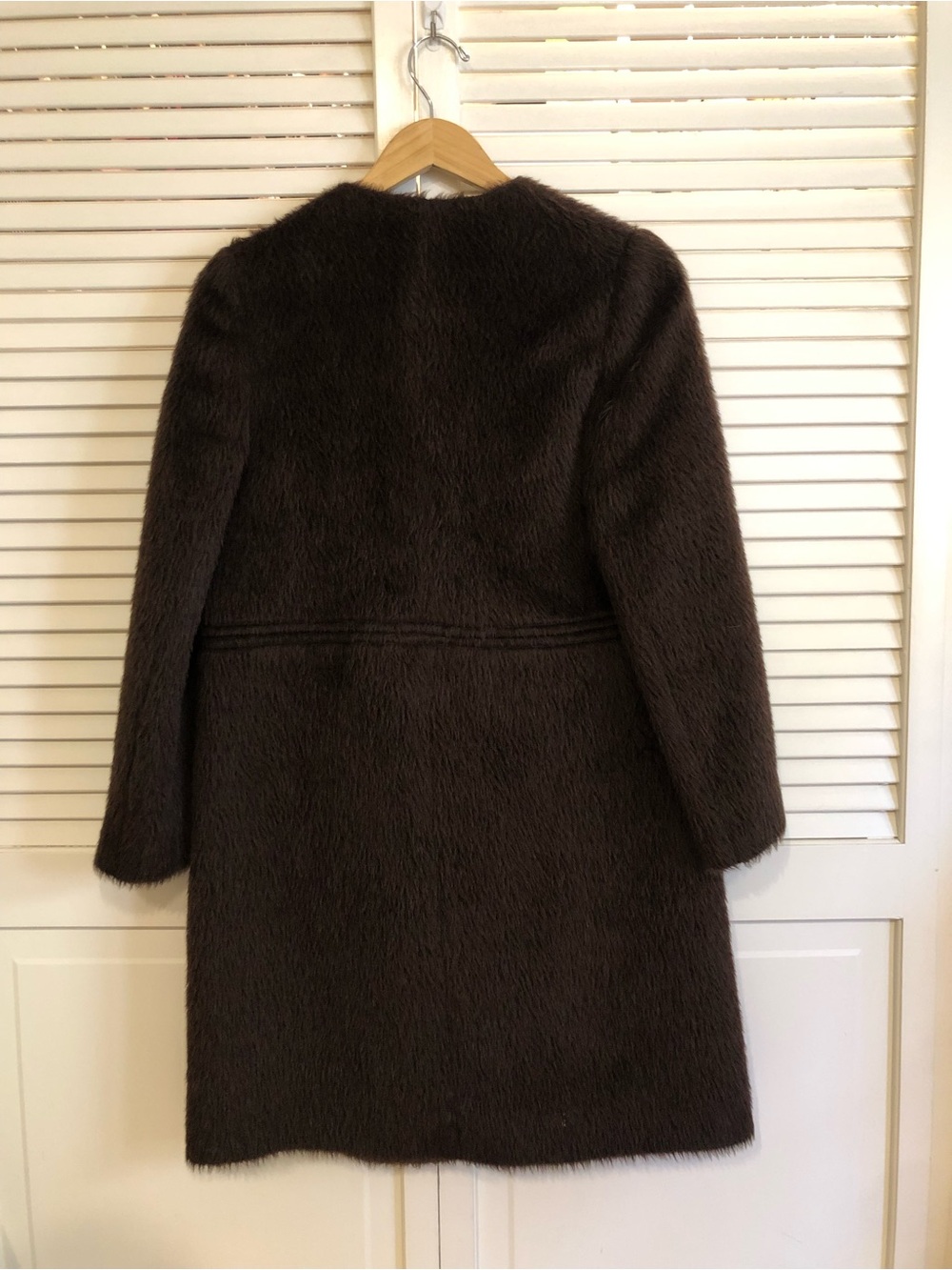 Brown Alpaca Italian Coat - Picture 4 of 8